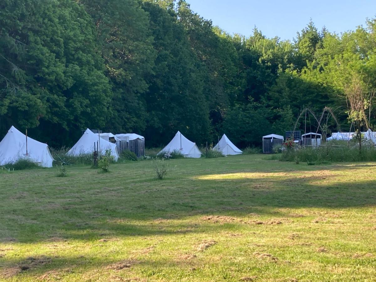فندق Au Pre Fleuri Eco Glamping Le Lindois المظهر الخارجي الصورة