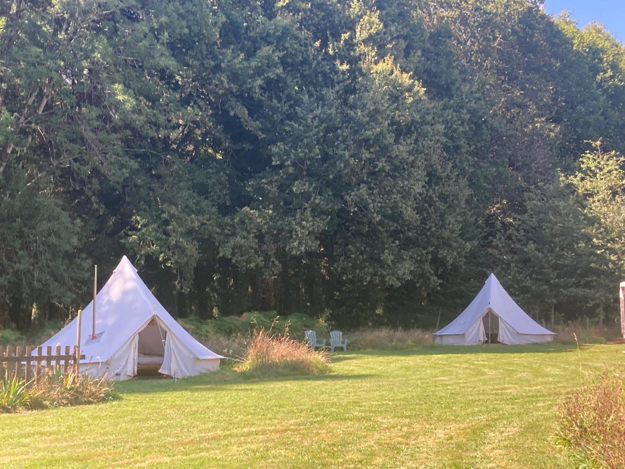 فندق Au Pre Fleuri Eco Glamping Le Lindois المظهر الخارجي الصورة