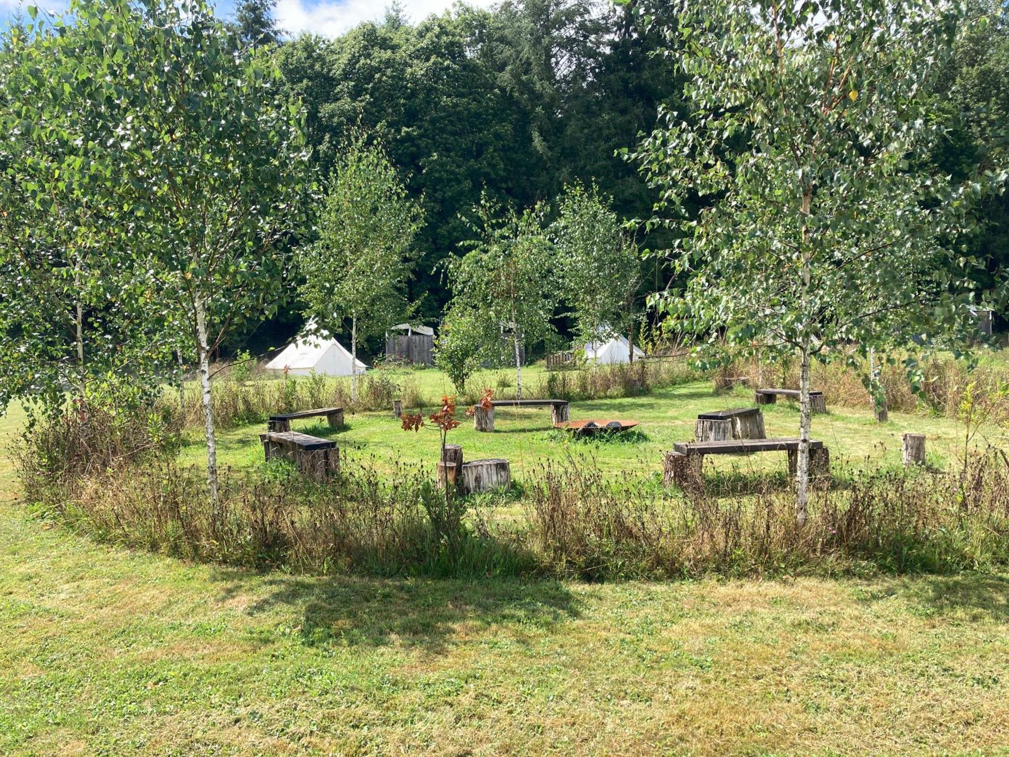 فندق Au Pre Fleuri Eco Glamping Le Lindois المظهر الخارجي الصورة